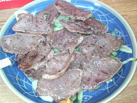 たん塩炒め