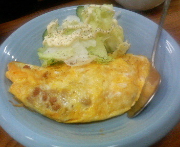 納豆オムレツ