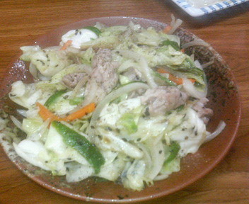 野菜炒め