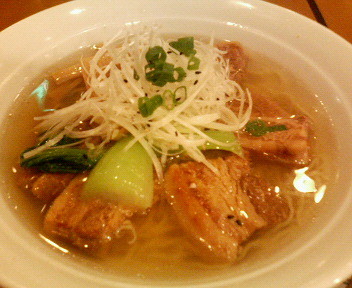 恵龍山@鷺沼の特製角煮麺　塩味、1,050円