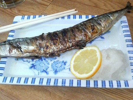 新サンマ塩焼き
